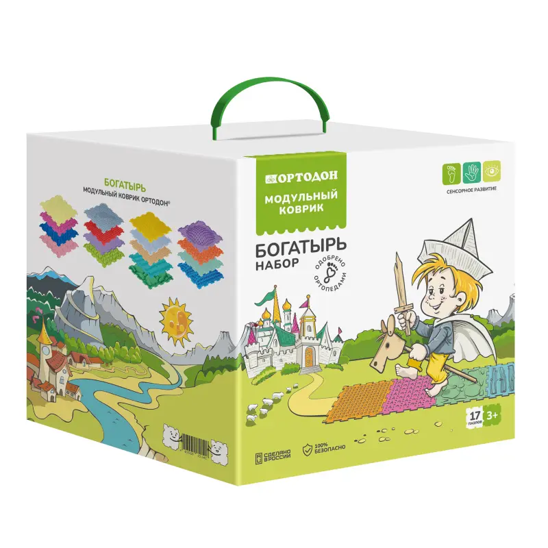 «Богатырь» набор (17 пазлов)