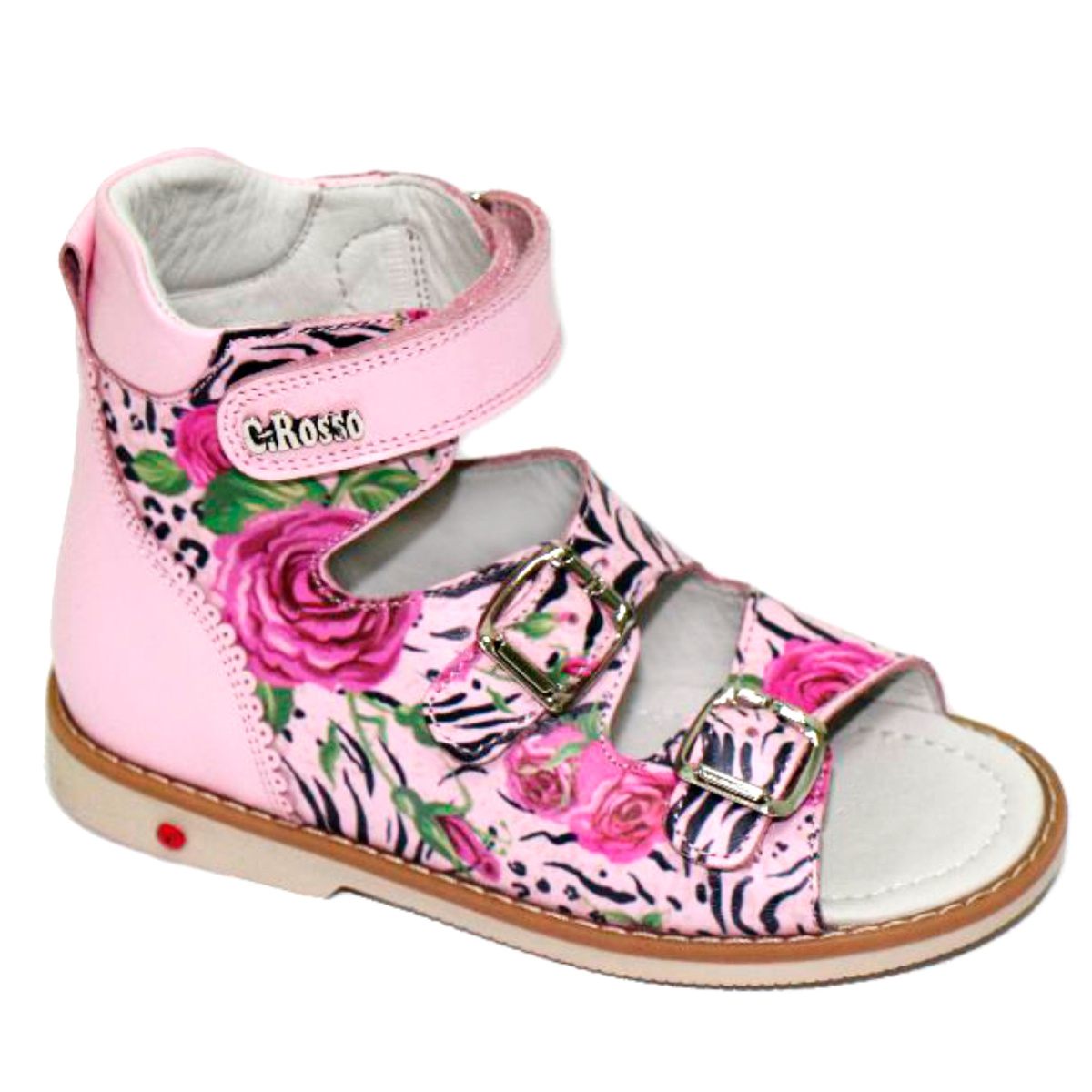 Сандалии Cezara Rosso