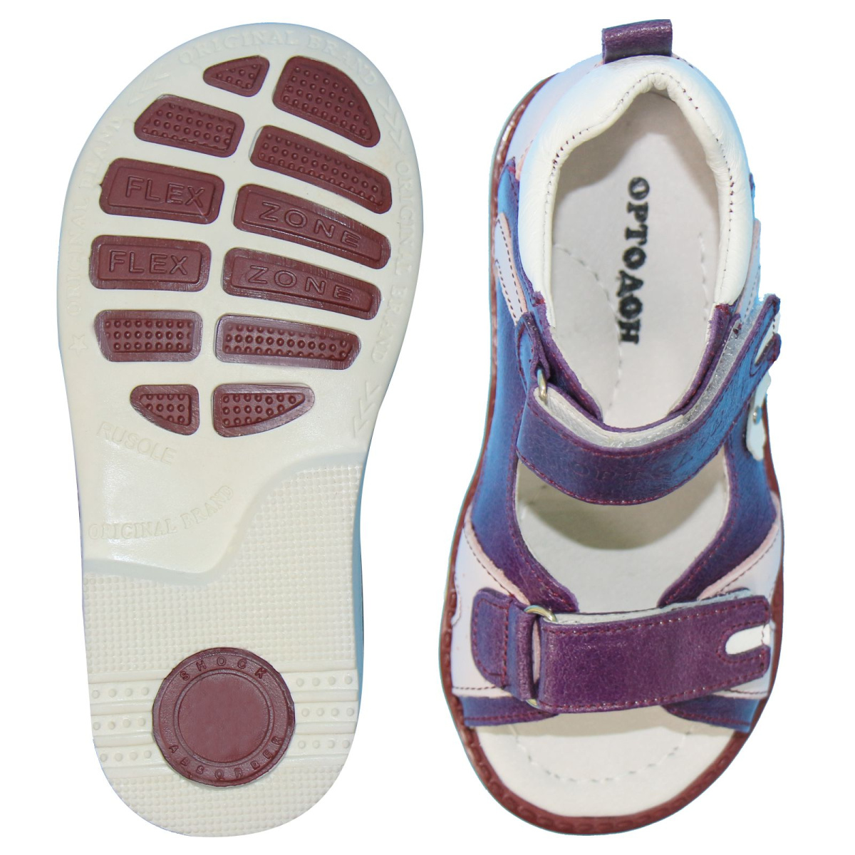 Сандалии Ортодон