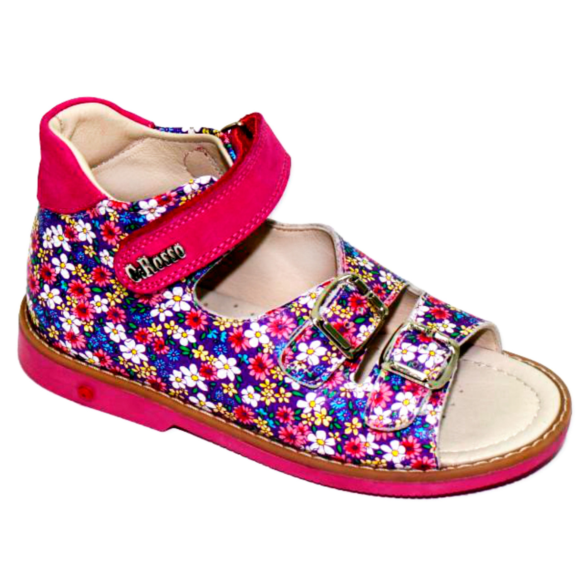 Сандалии Cezara Rosso