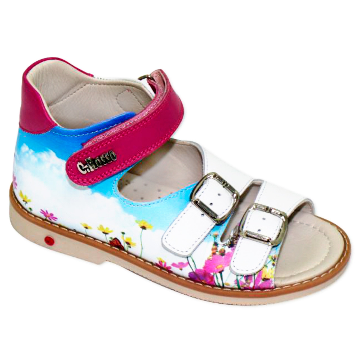 Сандалии Cezara Rosso