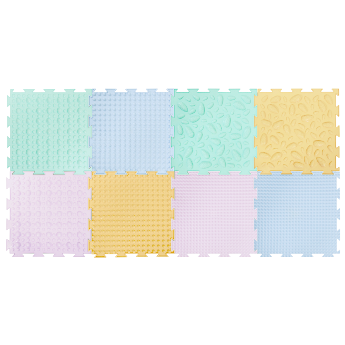 «Малыш» пастельные цвета, набор (8 пазлов)